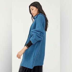 Free People Swim Too Deep Cardi Sweater Size XS